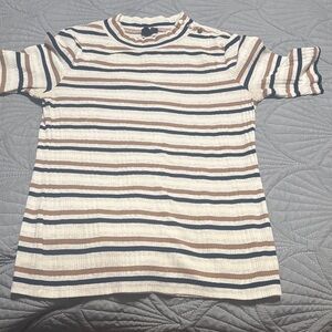 Talbots Multicolor Striped Top